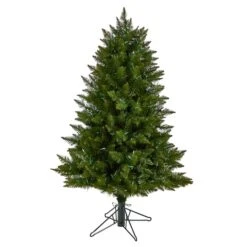 4ft. Pre-Lit Vermont Spruce Artificial Christmas Tree, Color Changing LED Lights -Northlight Sale Store D478838S 3