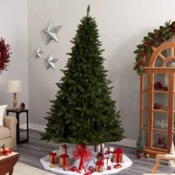 9ft. Pre-Lit Vermont Spruce Artificial Christmas Tree, Color Changing LED Lights -Northlight Sale Store D478839S 8