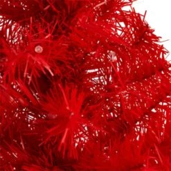 2ft. Pre-Lit Red Artificial Christmas Tree, Warm White LED Lights -Northlight Sale Store D478850S 4