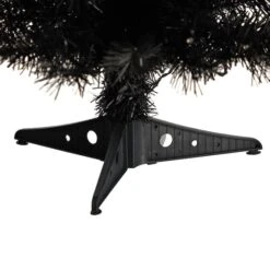 2ft. Pre-Lit Black Artificial Christmas Tree, Warm White LED Lights 17 2ft. Pre-Lit Black Artificial Christmas Tree, Warm White LED Lights -Northlight Sale Store D478851S 6