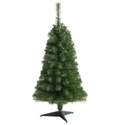 3ft. Pre-Lit Green Artificial Christmas Tree, Warm White LED Lights 14 3ft. Pre-Lit Green Artificial Christmas Tree, Warm White LED Lights -Northlight Sale Store D478854S 3