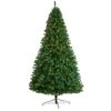 9ft. Pre-Lit Northern Tip Artificial Christmas Tree, Clear LED Lights