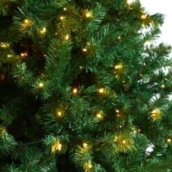 9ft. Pre-Lit Northern Tip Artificial Christmas Tree, Clear LED Lights -Northlight Sale Store D478935S 4