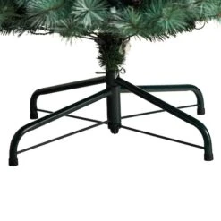 9ft. Pre-Lit Frosted British Columbia Mountain Pine Artificial Christmas Tree, Clear Lights -Northlight Sale Store D478951S 6