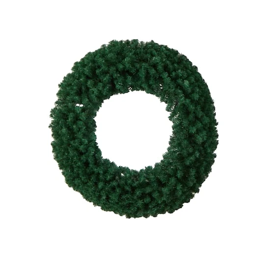 48" White LED Lights Artificial Christmas Wreath 4 48" White LED Lights Artificial Christmas Wreath - Image 4