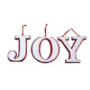8.5" Joy Holiday Deluxe Shatterproof Ornament Set