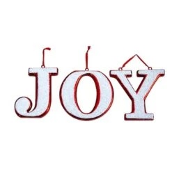8.5" Joy Holiday Deluxe Shatterproof Ornament Set
