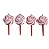 4ct. 7" Shatterproof Christmas Candy Cane Deluxe Ornaments