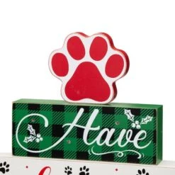 Glitzhome® 12" LED Lighted Pet Block Word Sign -Northlight Sale Store D479431S 6