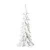 Glitzhome® 14.75" White Christmas Tree Table Décor
