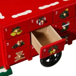 Glitzhome® 14.5" Christmas Truck Countdown Décor 16 Glitzhome® 14.5" Christmas Truck Countdown Décor -Northlight Sale Store D479444S 7