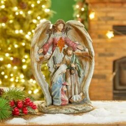 Glitzhome® 11" Nativity Décor -Northlight Sale Store D479483S 2