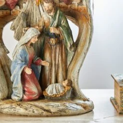 Glitzhome® 11" Nativity Décor -Northlight Sale Store D479483S 6