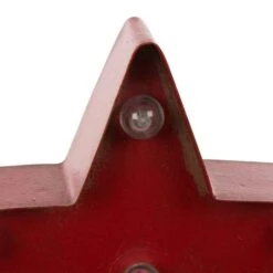 Glitzhome® 7" Marquee LED Star Stocking Holder Set -Northlight Sale Store D479487S 6