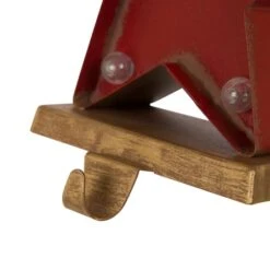 Glitzhome® 7" Marquee LED Star Stocking Holder Set -Northlight Sale Store D479487S 7