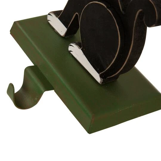 Glitzhome® 8" Wooden & Metal Cat & Dog Stocking Holder Set 8 Glitzhome® 8" Wooden & Metal Cat & Dog Stocking Holder Set - Image 8