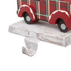 Glitzhome® Red Truck Stocking Holder Set 15 Glitzhome® Red Truck Stocking Holder Set -Northlight Sale Store D479513S 7