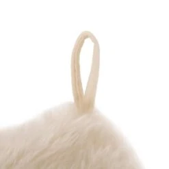 Glitzhome® 21" White Plush Stockings, 2ct. -Northlight Sale Store D479593S 6