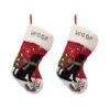 Glitzhome® 20" Dog Hooked Stockings, 2ct.