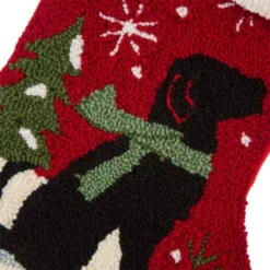 Glitzhome® 20" Dog Hooked Stockings, 2ct. -Northlight Sale Store D479607S 7