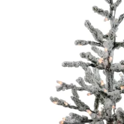 Northlight 3ft. Pre-Lit Flocked Alpine Twig Artificial Christmas Tree, White Lights -Northlight Sale Store D489952S 3