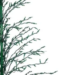 Northlight 6ft. Pre-Lit Green Cascade Twig Artificial Christmas Tree, Green Lights -Northlight Sale Store D489970S 12