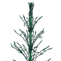 Northlight 6ft. Pre-Lit Green Cascade Twig Artificial Christmas Tree, Green Lights -Northlight Sale Store D489970S 13