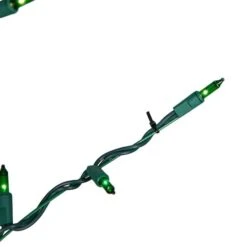 Northlight 6ft. Pre-Lit Green Cascade Twig Artificial Christmas Tree, Green Lights -Northlight Sale Store D489970S 14