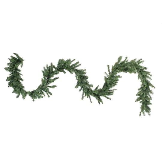 Northlight 50ft. Artificial Canadian Pine Garland 2 Northlight 50ft. Artificial Canadian Pine Garland - Image 2