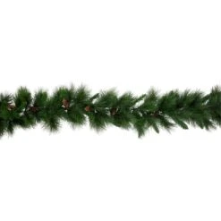 Northlight 9ft. Artificial White Valley Pine With Pine Cones Garland -Northlight Sale Store D491008S 14