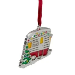 Northlight Silver Plated Camper Crystal Embellished Ornament -Northlight Sale Store D491105S 2