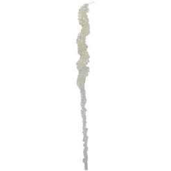 Northlight 18.5" Clear Contemporary Dangling Icicle Ornament