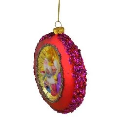 Northlight 4" Three Wise Men Sequin Glass Disc Ornament -Northlight Sale Store D491119S 2