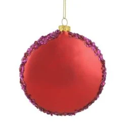 Northlight 4" Three Wise Men Sequin Glass Disc Ornament -Northlight Sale Store D491119S 3