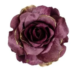 Northlight 3" Pink Velvet Rose Clip-On Ornament
