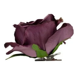 Northlight 3" Pink Velvet Rose Clip-On Ornament -Northlight Sale Store D491133S 2