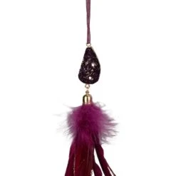 Northlight Red Feather And Gemstone Pendant Ornament -Northlight Sale Store D491137S 4