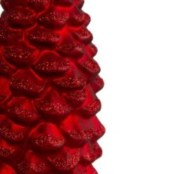 Northlight Matte Red Pine Cone Glass Ornament -Northlight Sale Store D491140S 2