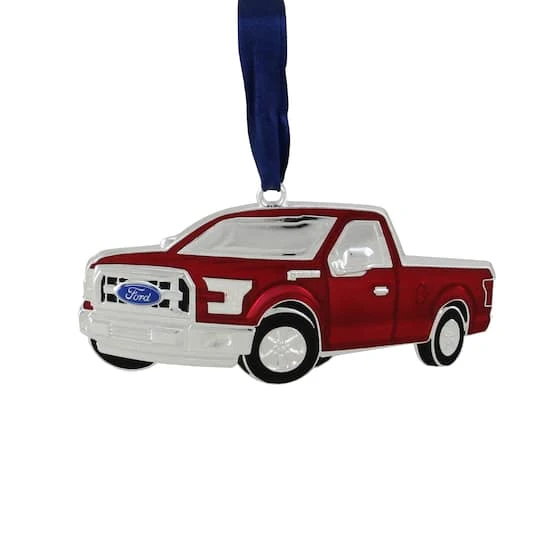 Northlight 4" Red Ford F-150 Pick Up Truck Christmas Ornament 2 Northlight 4" Red Ford F-150 Pick Up Truck Christmas Ornament - Image 2