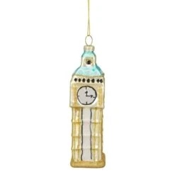 Northlight 5" Glittered Gold Glass Big Ben Christmas Ornament -Northlight Sale Store D491176S 13