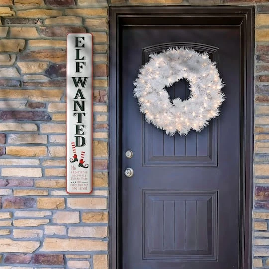 47" Elf Wanted Wall Sign 3 47" Elf Wanted Wall Sign - Image 3