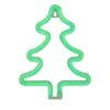 Northlight 9.5" Green Neon LED Christmas Tree Window Silhouette