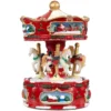 Northlight 6.5" Animated Carousel Music Box