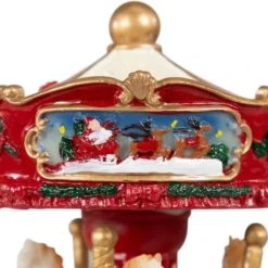 Northlight 6.5" Animated Carousel Music Box 20 Northlight 6.5" Animated Carousel Music Box -Northlight Sale Store D491549S 14