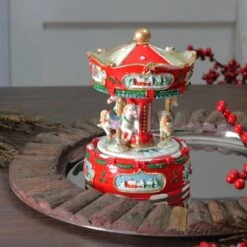 Northlight 6.5" Animated Carousel Music Box 16 Northlight 6.5" Animated Carousel Music Box -Northlight Sale Store D491549S 5