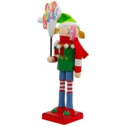 Northlight 11" Tootsie Roll Charms Blow Pop Wooden Elf Figurine -Northlight Sale Store D491552S 2