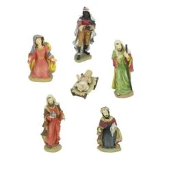 Northlight 19" Holy Family Nativity Statue Set, 6pc. 5 Northlight 19" Holy Family Nativity Statue Set, 6pc. -Northlight Sale Store D491563S 2