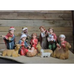 Northlight 8" Children's First Nativity Set, 12pc. -Northlight Sale Store D491565S 3