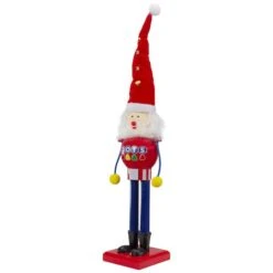 Northlight 16.75" Red & Blue Dots Christmas Nutcracker Figurine -Northlight Sale Store D491570S 5