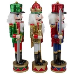 Northlight 14" Sequin Jacket Christmas Nutcracker Set 7 Northlight 14" Sequin Jacket Christmas Nutcracker Set -Northlight Sale Store D491573S 2